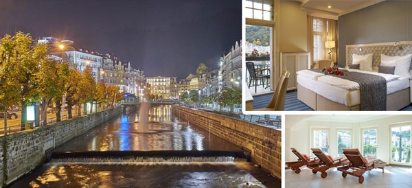 Pobyt pro posílení imunity v luxusním hotelu v Karlových Varech